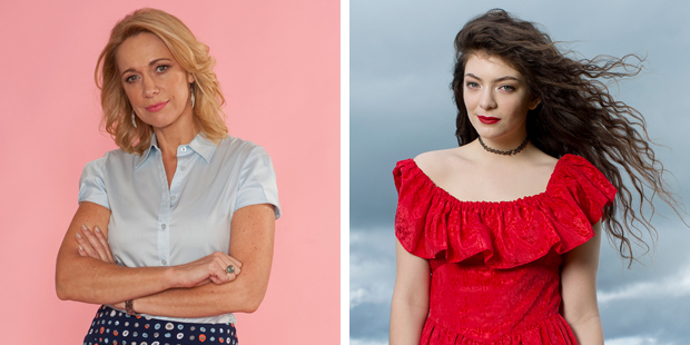 Alison Mau and kiwi star Lorde. Photo / Supplied, David White