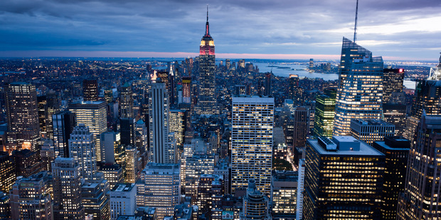 The view from the Rockefeller Centre. Photo / Getty Images