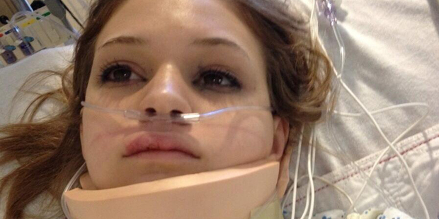 MaKenzie Wethington survived a 3,000 feet (1km) fall during a sky-diving incident.