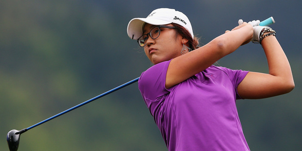 Lydia Ko scarcely caused a ripple when she arrived at Auckland Airport this week, touching down one flight before another high-flying teen, Lorde. Photo / Getty Images