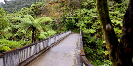 The Bridge to Nowhere. Photo / Visit Ruapehu