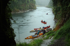 Canoeing on the Whanganui River. Photo / Elisabeth Easther Canoeing on the Whanganui River. Photo / Elisabeth Easther
