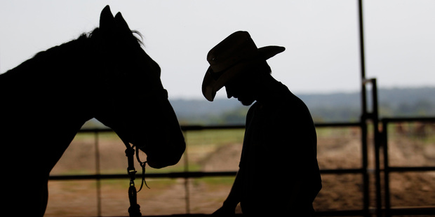 Horses are a big part of the prisoners' lives at Angola. Photo / AP