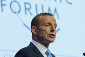 Tony Abbott. Photo / AP