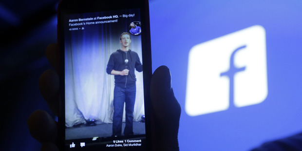 Facebook revenue grew 63 percent to $2.59 billion, from $1.59 billion last year. Facebook's stock increased more than 7 percent after the results came out. Photo / AP