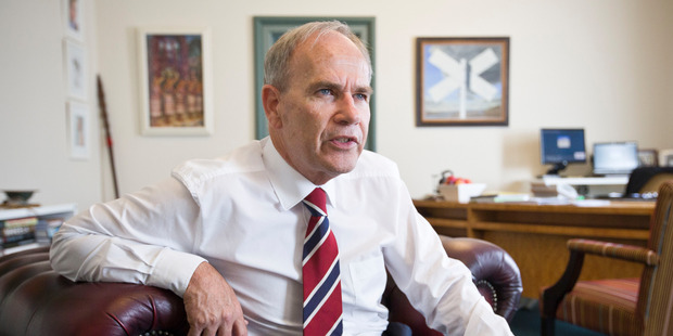 Auckland Mayor Len Brown. Photo / Greg Bowker
