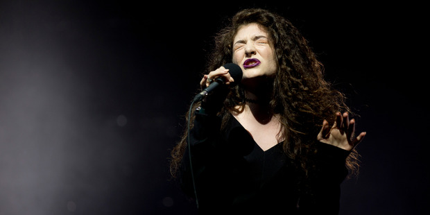 Lorde. Photo/Dean Purcell