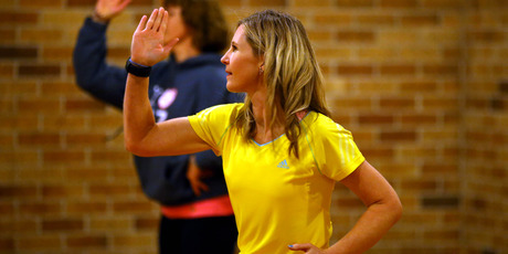 Rachel Grunwell tries out a Bokwa class. Photo / Getty Images