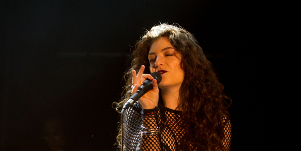 Lorde performs at her first post-Grammy show on home soil. Photo / Richard Robinson.