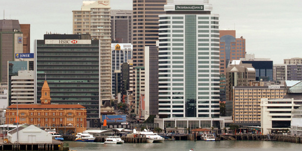 One of the biggest commercial sales was on Queen St on Auckland's waterfront. Photo / NZPA