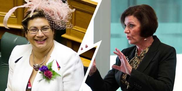 Metiria Turei and Anne Tolley. Photo / File, HBT