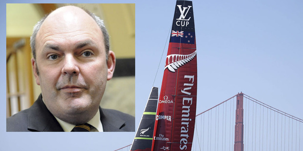 Steven Joyce spent nearly $30,000 on a trip to the America's Cup regatta in San Francisco. Photo / NZ Herald