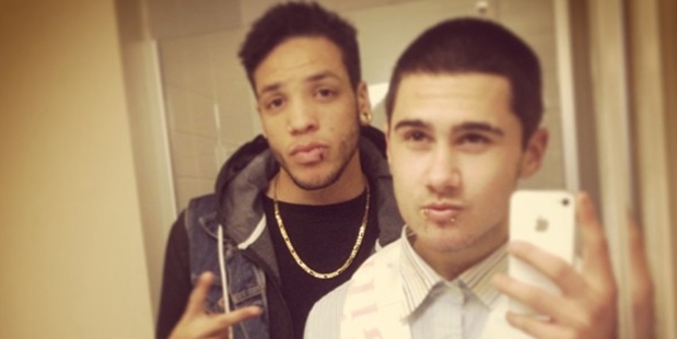 Beraiah Hales (front) and Joseph Parker are the alleged ringleaders of the group.