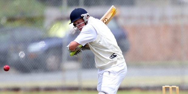 Kamo captain Ben Hyde played an all-round game in his side's win over City, scoring 98 and 15 with the bat and taking a total of six wickets. Photo/Michael Cunningham