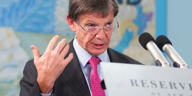Reserve Bank Governor Graeme Wheeler. Photo / NZ Herald