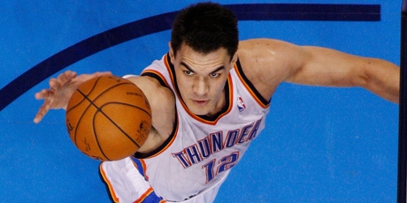 Kiwis paid more attention to the NBA playoffs as Steven Adams' Oklahoma City Thunder came close to making the finals. Photo / AP
