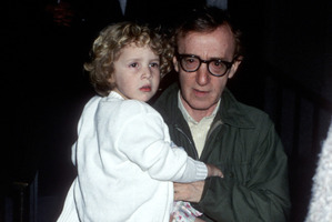Woody Allen and Dylan O'Sullivan Farrow in 1989. Photo / AP