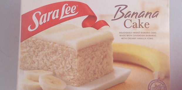 Sara Lee Banana Cake. $7.99 for 350g.