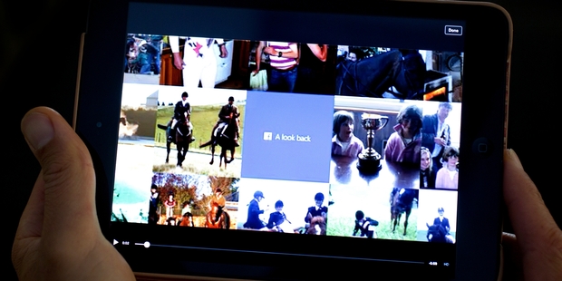 Facebook's 'A Look Back' promotion has already proven popular with thousands of New Zealanders. Picture / Sarah Ivey