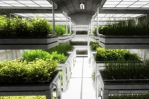 Indoor farm. Photo / Mars One