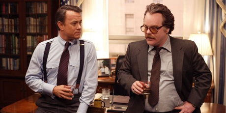 Tom Hanks and Philip Seymour Hoffman in 'Charlie Wilson's War'.