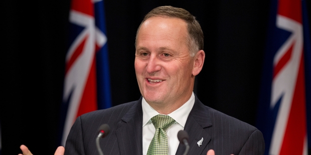 Prime Minister John Key understood a hikoi protesting against deep-sea drilling was likely to arrive at the marae at the same time as him. Photo / APN