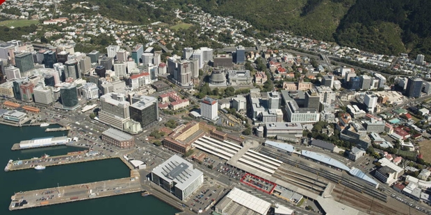 A prime 1615sq m vacant plot on Wellington's Waterloo Quay is being marketed as a mortgagee sale.