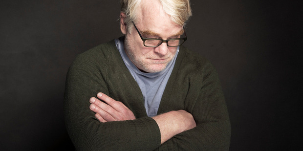 Philip Seymour Hoffman in one of his last official photos, taken on January 19 during the Sundance Film Festival. Photo/AP