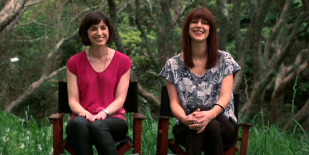 The Loading Docs team: Anna Jackson (left) and Julia Parnell.