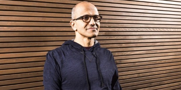 Many think Nadella needs to focus on catering for businesses to regain momentum. Photo / AFP