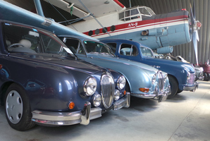 Jaguars at the National Transport and Toy Museum, near Wanaka.