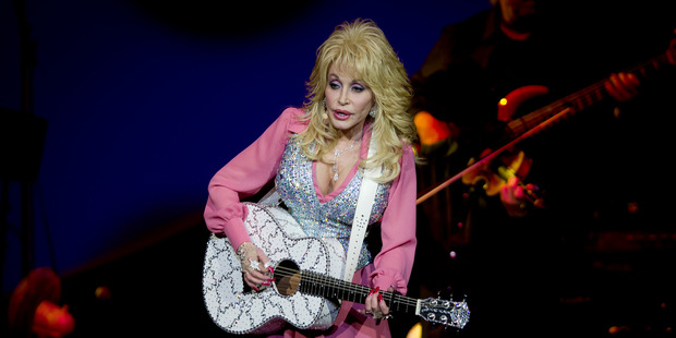 Dolly Parton live in concert at Vector Arena. Photo / Sarah Ivey