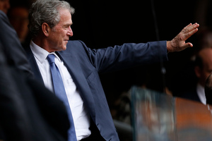 Former U.S. President George W. Bush. Photo / AP