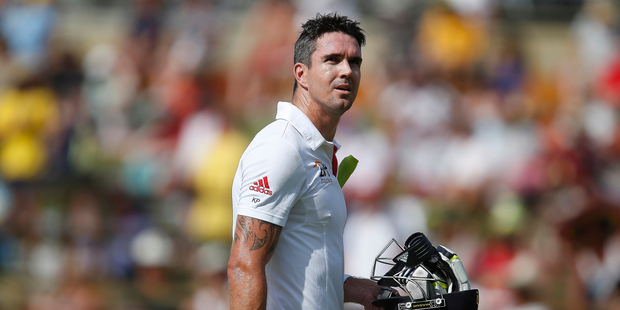 Kevin Pietersen's England career is over after the brash batsman was not selected for the tour of West Indies and the subsequent World Twenty20 tournament. Photo / AP