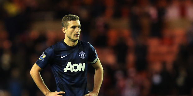Manchester United captain Nemanja Vidic will leave the club after eight years at the end of the season. Photo / AP.