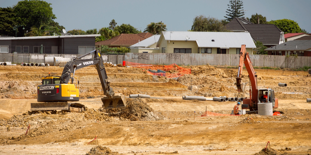 The site of the Tamaki Collective's first housing project at Weymouth, Auckland. Photo / Natalie Slade