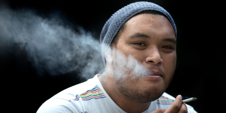 Pili Apulu is a smoker. Photo / APN