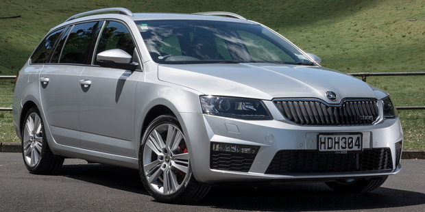 The Skoda Octavia RS wagon is a wonderfully complete package.Pictures / Ted Baghurst