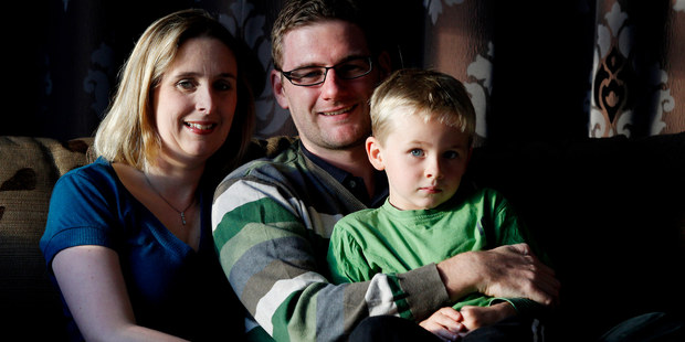 Linda Barlow, with husband Robert and son Orry, wants lessons to be learned from her case. Photo / Christine Cornege