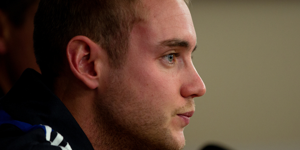 England Twenty20 cricket team captain Stuart Broad. Photo / Brett Phibbs