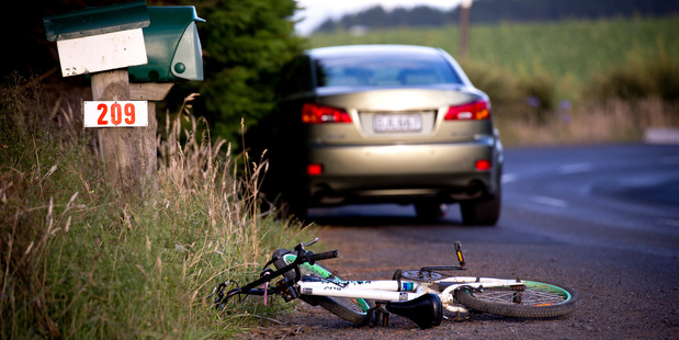 The scene of the crash. Photo / Dean Purcell