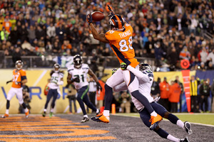 The Denver Broncos vs. the Seattle Seahawks. Photo / Getty Images