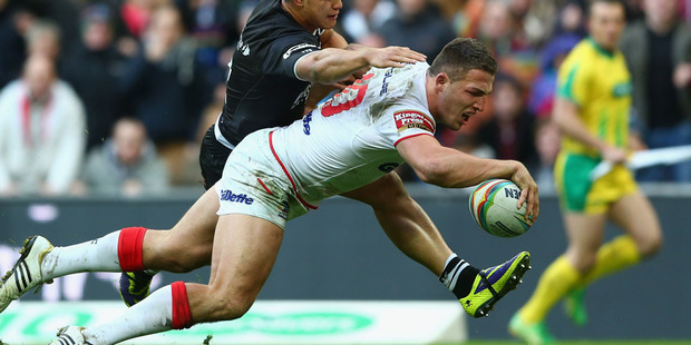 Sam Burgess of England. Photo / Getty Images