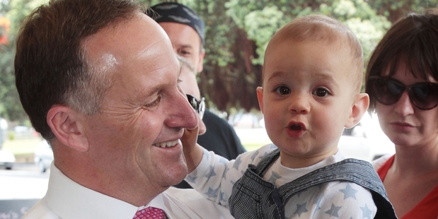 John Key. Photo / Greg Bowker