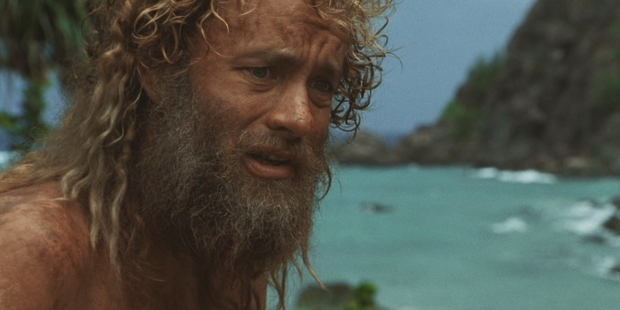 The man's story has similarities to the film Cast Away, featuring Tom Hanks.