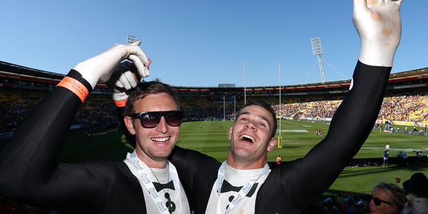 New Zealand's biggest sporting party kicks off in Wellington today as the IRB Sevens tournament gets underway. Photo / Getty Images.