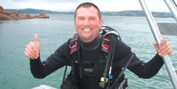 Bruce Porter was killed by a boat propeller while diving at the Poor Knights. Photo/Supplied
