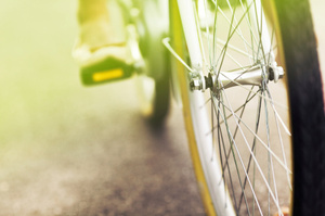 Biking is four times faster than walking and costs a fraction of running a car.