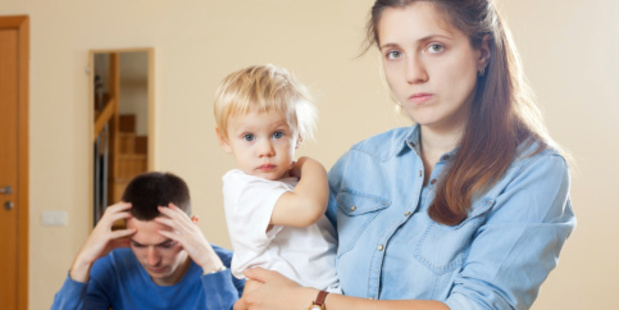 What do you do when one parent isn't pulling their weight?
Photo / Thinkstock