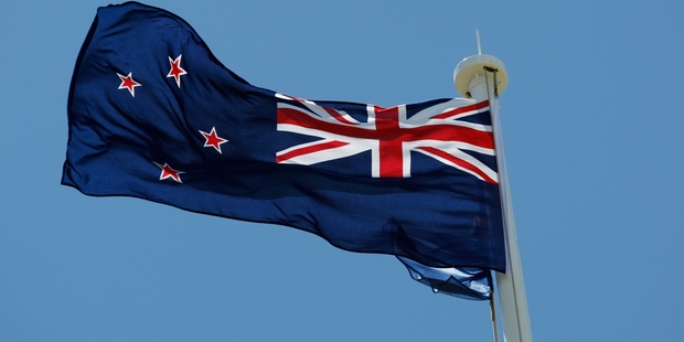 New Zealand is one of just five Commonwealth countries to retain the Union Jack. Photo / Richard Robinson